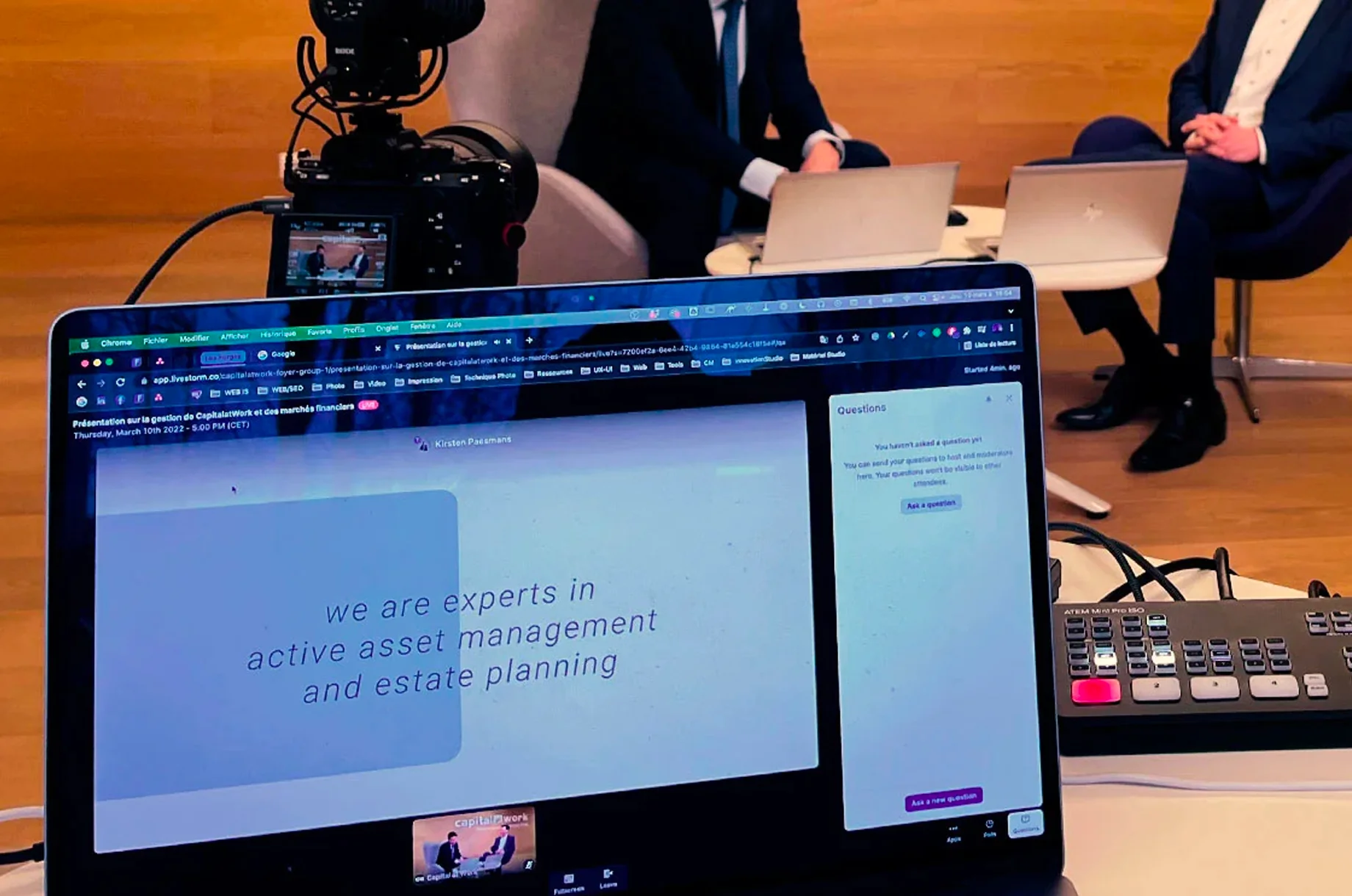 Conférences en livestream